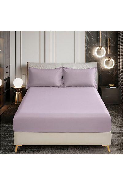 Donetella Fitted Sheet - Fits 120x200 Cm Single Size 2 Pcs - 30 Cm Deep Pocket