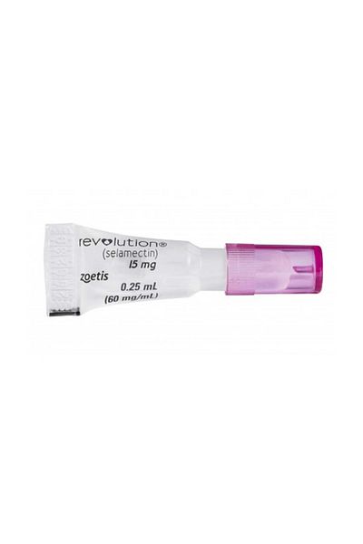 Revolution (Selamectin) Topical Solution for Cats and Dogs - .25ml