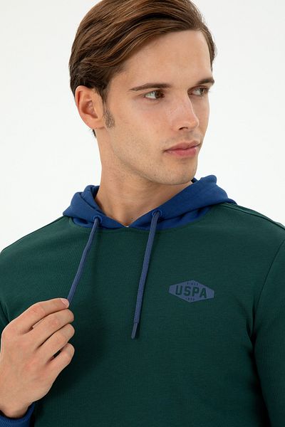 U.S. Polo Assn. Men's Dark Green Sweatshirt 50293440 -Vr079