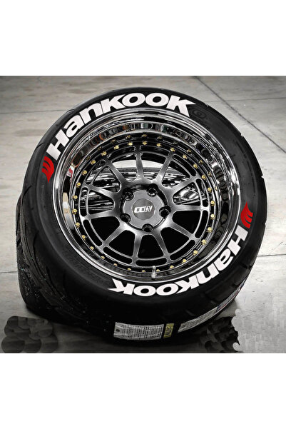 bombtire Hankook Logo Car Rubber Stick - Compatible with 8Pcs 25cm Cheeks