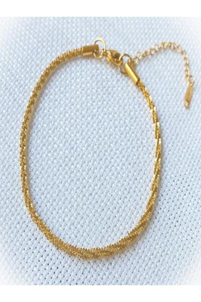 DEMOKAN Women's Steel Bracelet Diamond Chain Tarnish-Free Steel Bracelet