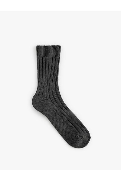 Koton Textured Cotton Socks