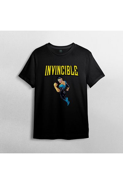 Pixxa Μπλουζάκι Invincible Crew Neck 100% βαμβακερό μοντέλο 2