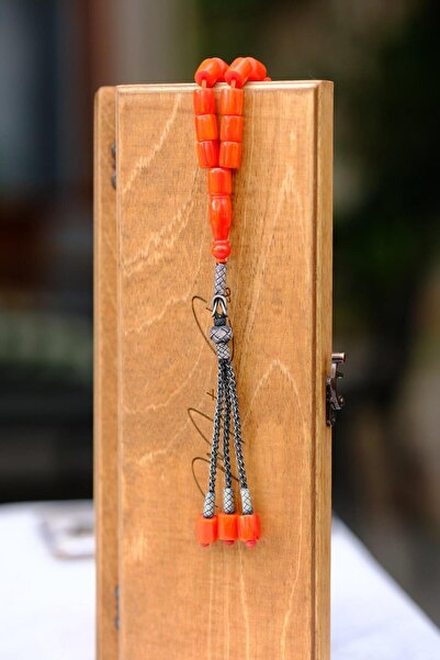 dergah tesbih Mărgele de rugăciune din chihlimbar cu design special Kazakli din argint