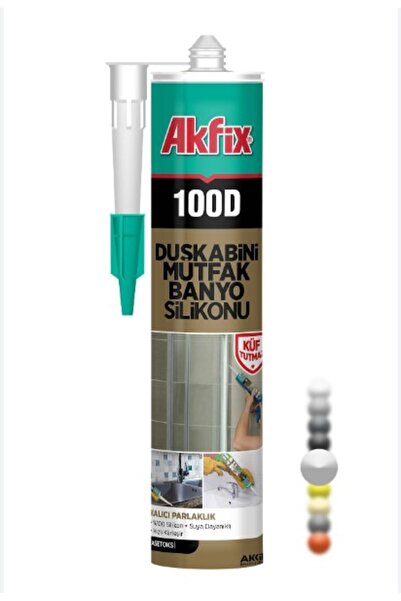 Akfix AKFİX DUŞAKABİN SİLİKONU ŞEFFAF 280 ML