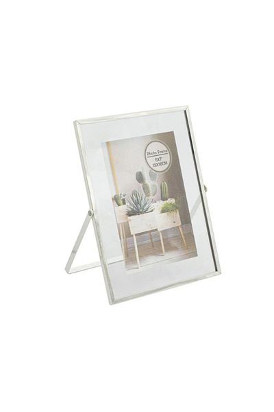 ÇIRPAN EV Silver Metal 13X18Cm Photo Chambered Frame