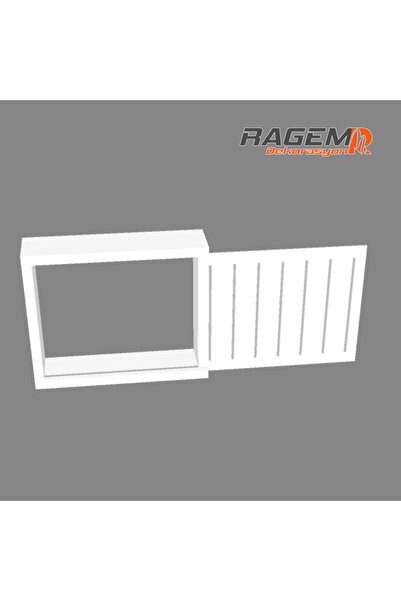 Ragem mobilya Modem Saklama Kutusu (Modem Rafı)