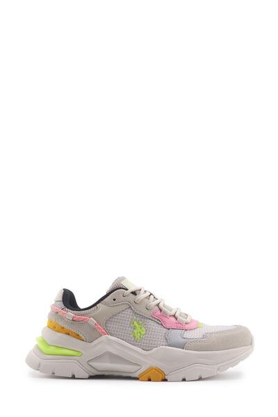 U.S. Polo Assn. Μπεζ Η.Π.Α. Polo Assn. Μοντέλο περπατήματος γυναικεία αθλητικ...