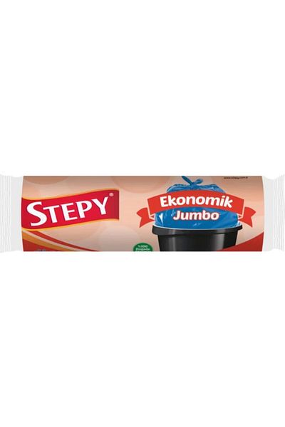 STEPY Jumbo 80X110Cm 10 Pieces Garbage Bags