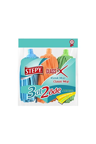 STEPY Class X Klasik Mop 3 Lü Pkt