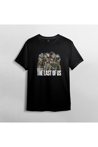 Pixxa Μπλουζάκι The Last of Us Crew Neck 100% βαμβακερό - Μοντέλο 3
