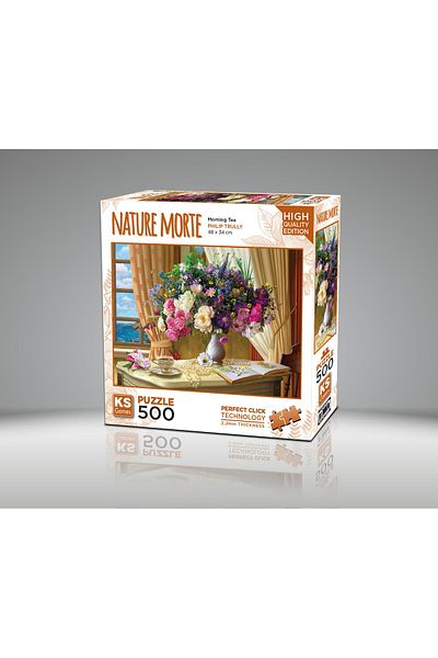 Ks Games 500 Piece Morning Tea Puzzle