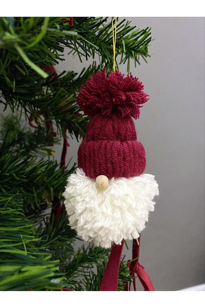 nuit Christmas Set of 2 - Gin Dwarf and Pine Tree Santa Claus Ornament