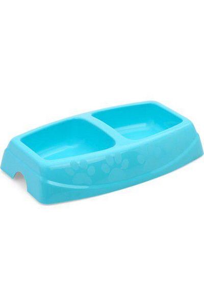 Molly Cat Dog Double Food and Water Container 20cm 300ml