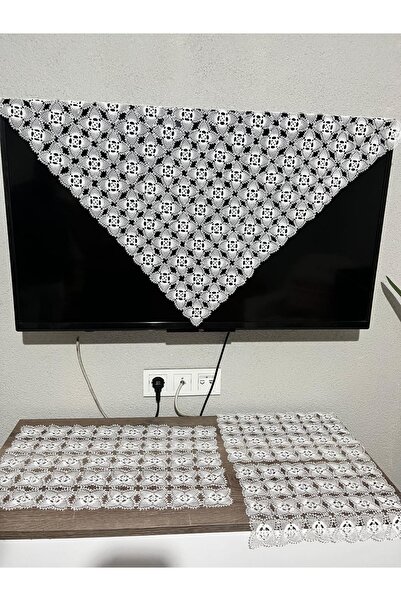 TRACE CODE İĞNE OYASI DANTEL TAKIMI 4 PARÇA