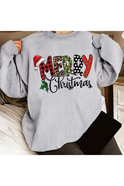 Frisson Hanorac de Crăciun pentru femei - Croială lejeră, decolteu tip crew, ...