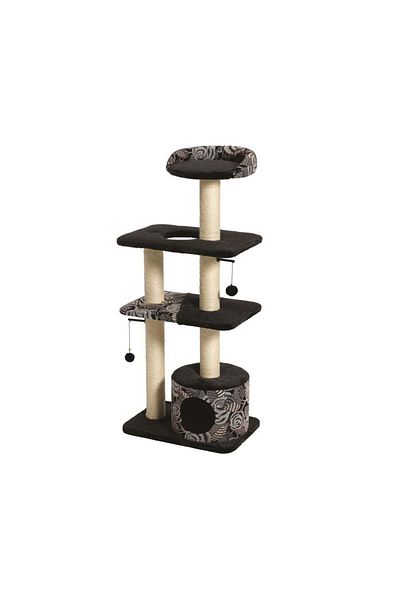 Midwest Feline Nuvo Tower Cat Furniture - 55.8L x 38W x 128.2H cm