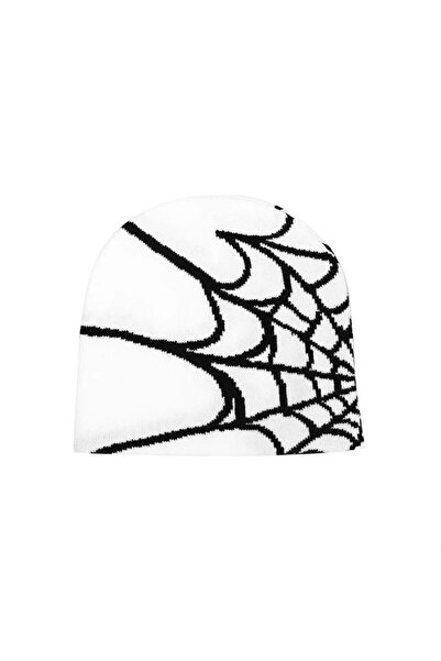 Karakedi White Spider-Man Spider Web Beanie