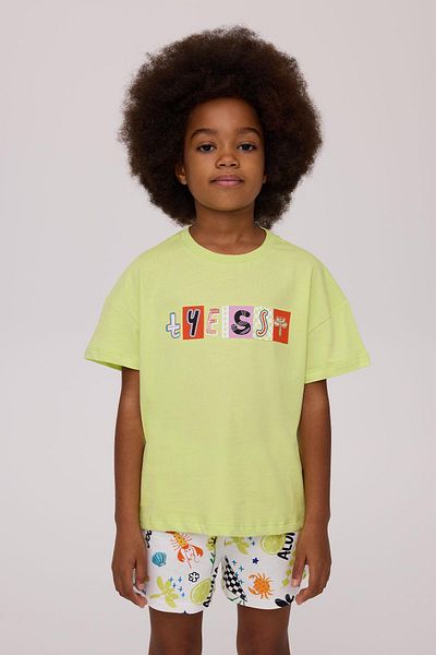Tyess Πράσινο T-Shirt για κορίτσια BG Store