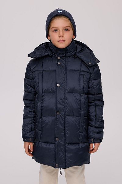 Bikkembergs Bg Store Boy's Navy Blue Coat
