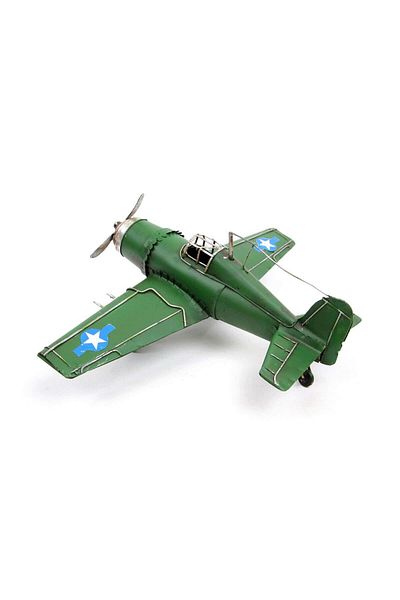 Skygo Decorative Metal Airplane Figurine Decorative H-Gift