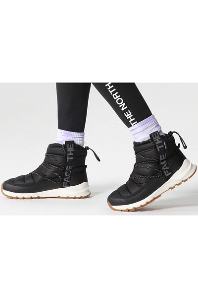 THE NORTH FACE Wp Γυναικείες μπότες χιονιού - Thermoball Lace Up, NF0A5LWDR0G1 Μαύρο