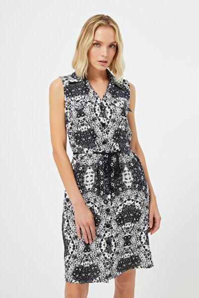 Naramaxx Halat Kemerli Gömlek Elbise