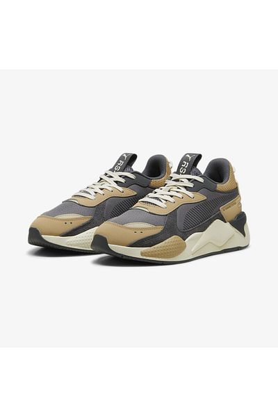 Puma Rs-X Suede Unisex Gray Sports Shoes