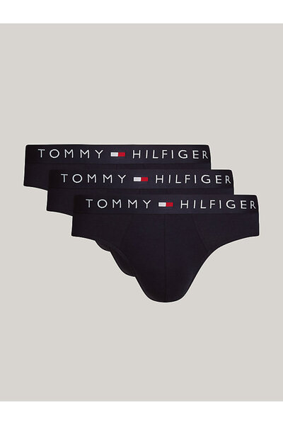 Tommy Hilfiger Slip pentru bărbați cu talie elastică, cu croiala relaxată, albastru bleumarin UM0UM03182-0SY