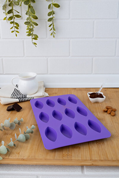 Silicolife Sl47 12'li Mini Mekik Kek Ve Kurabiye Kalıbı