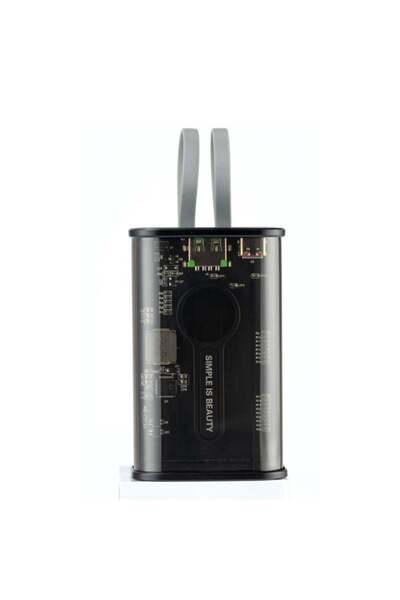 Xo 22.5w Type-c Iphone Uyumlu Çift Kablolu Usb-c 20000 Mah Taşınabilir Şarj A...