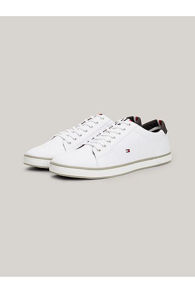 Tommy Hilfiger Bílé Pánské tenisky Fm0fm00596 100 H2285arlow 1d Low Cut White