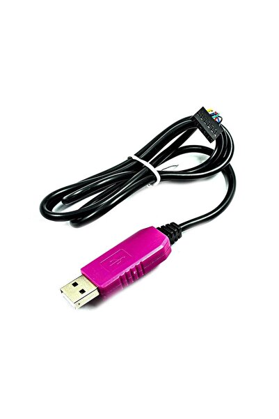 TLS Robotik PL2303HXD USB - TTL RS232 6 Pin Seri Haberleşme Dönüştürücü Kablo...