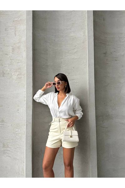 prova Missso 241003   Model Belted Shorts