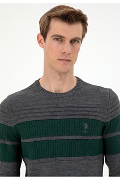 U.S. Polo Assn. U.S. Polo Assn. Donı Antrasit Erkek Kazak 1957267