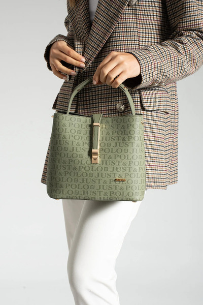 Just Polo Original Original Women's 4-Compartment Hand and Shoulder Bag