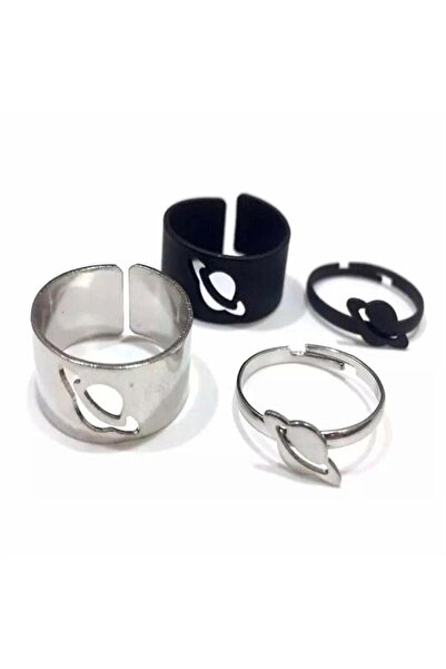 Köstebek Saturn Adjustable Double Ring