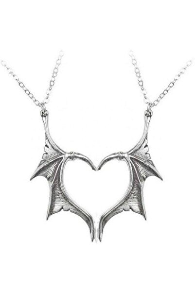 Karakedi Gothic Wings Double Necklace