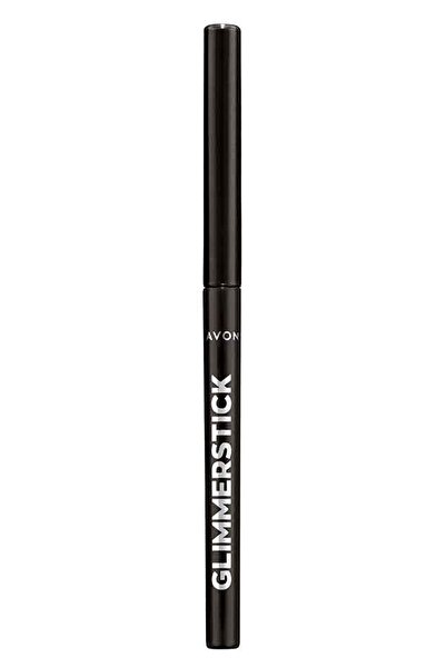 AVON قلم تحديد العيون القابل للإغلاق من Glimmersticks مع مصعد أسود