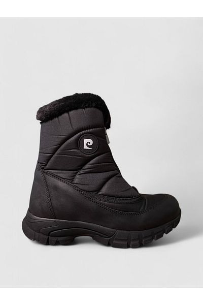 Pierre Cardin Women's Black Waterproof Snow Boots