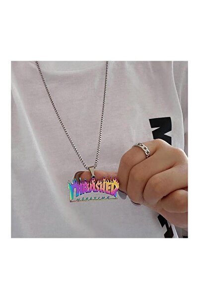 Karakedi Thrasher Magazine Necklace
