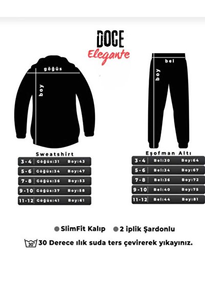 DOCE ELEGANTE CHEETAH PRINT GYERMEK TRÉNINGU SZETT