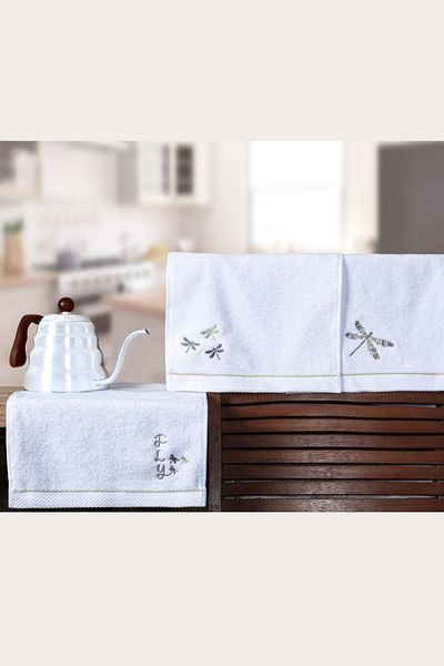 LAVENDIER Fly 30X50 Triple Kitchen/Hand Towel Cotton