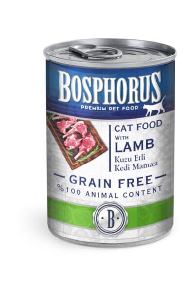 Bosphorus Kuzu Etli Kedi Konservesi 12 X 415 Gr
