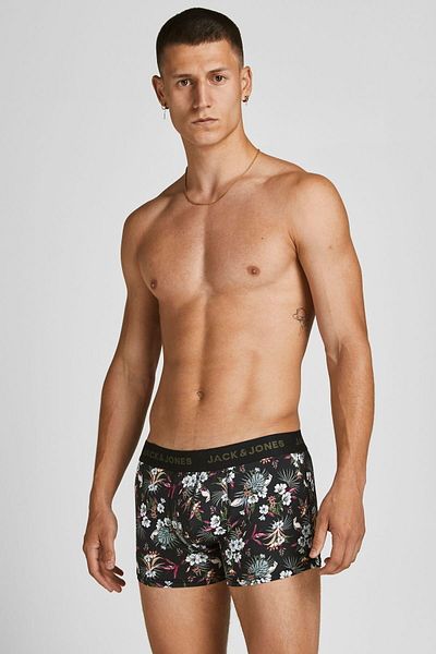 Jack & Jones Ανδρικό πακέτο με 3 μοτίβα & απλά μπόξερ