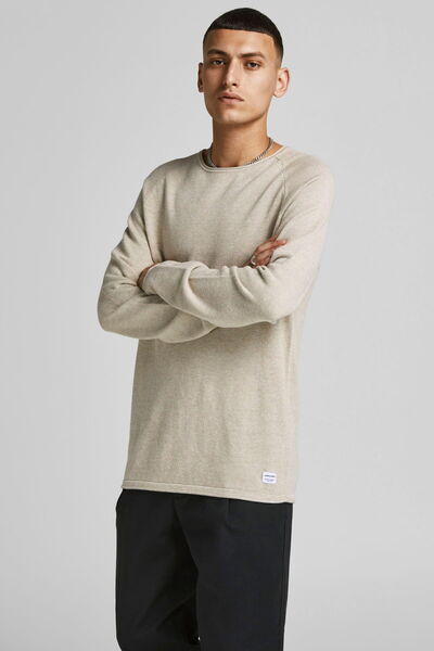 Jack & Jones Erkek Bisiklet Yaka Kazak - Hill