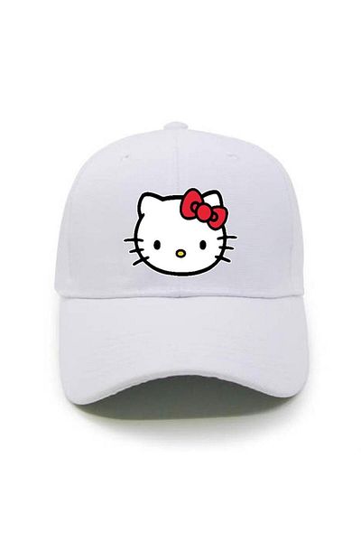 Karakedi White Hello Kitty Face Hat