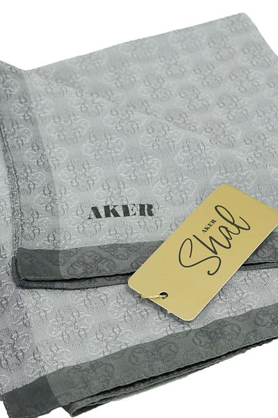 Aker Κασκόλ Μονόγραμμα Καπνιστό Ζακάρ - BF 6060950 -974