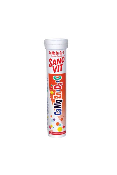 SANOVİT Sanovit Cal Mag Zn / D3 C Tab 20S