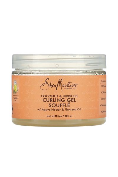 Shea Moisture - Moisturizing Hair Gel with Coconut and Hibiscus - 326Gm